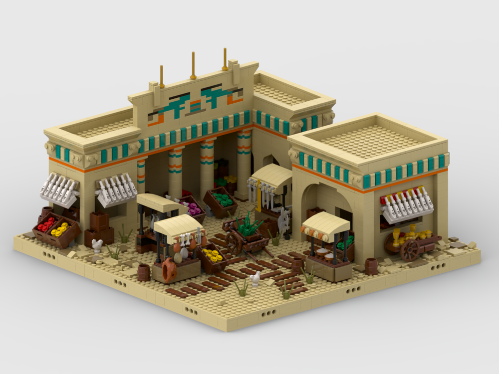 Lego Ancient Egypt Market