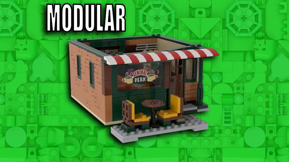 Lego Friends Central Perk 16x16 Modular