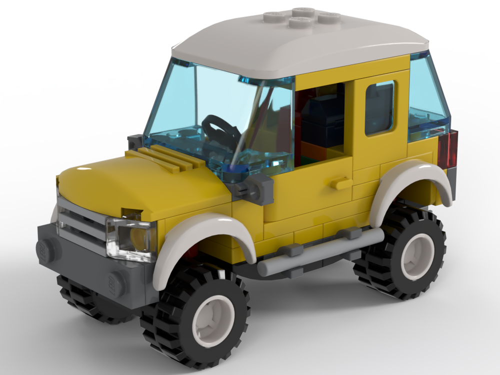 Lego Updated 6677 4x4 car
