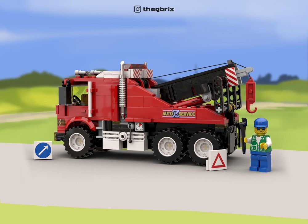 Lego 6670 (RESCUE RIG) MOC