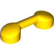 Lego Bar 1 x 3 (Radio Handle, Phone Handset) / Yellow