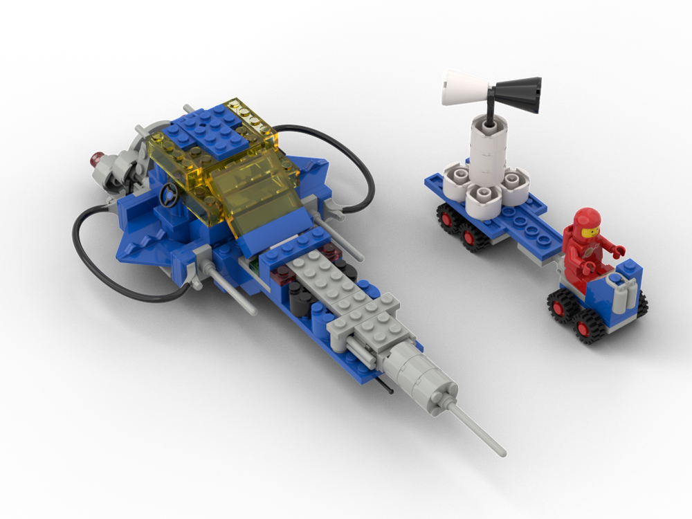 Lego 483 Alpha-1 Playset #9