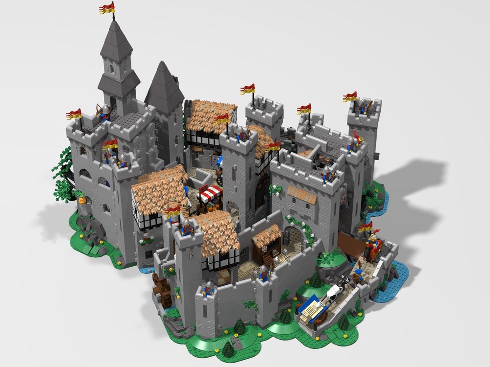 Lego Extended Lion Knights Castle