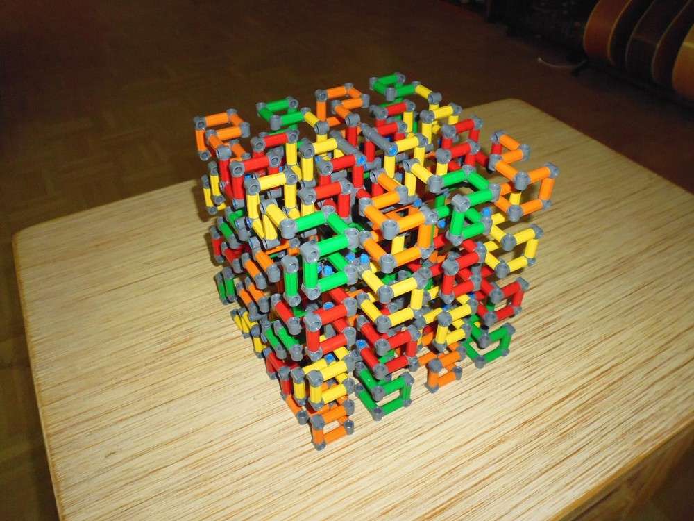 Lego Hilbert Curve Cube