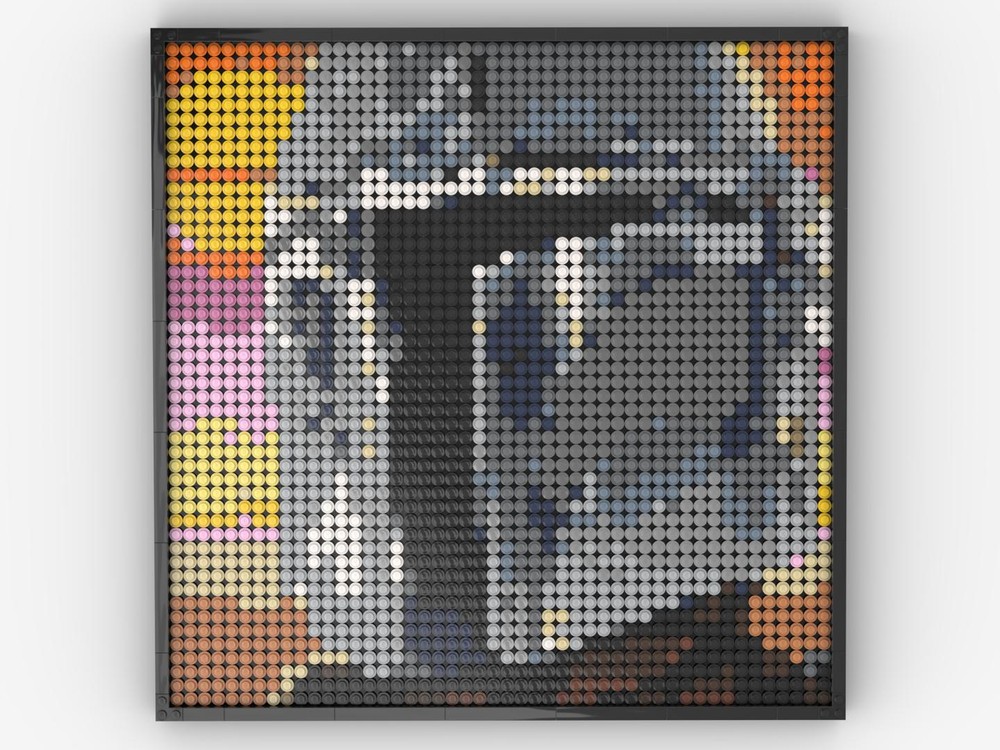 Lego The Mandalorian Mosaic