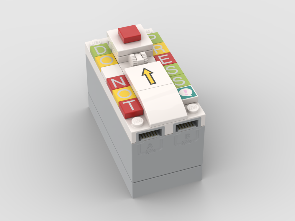 Lego Battery Box Button