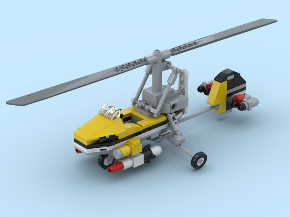 Lego 007 Little Nellie - Minifig Scale