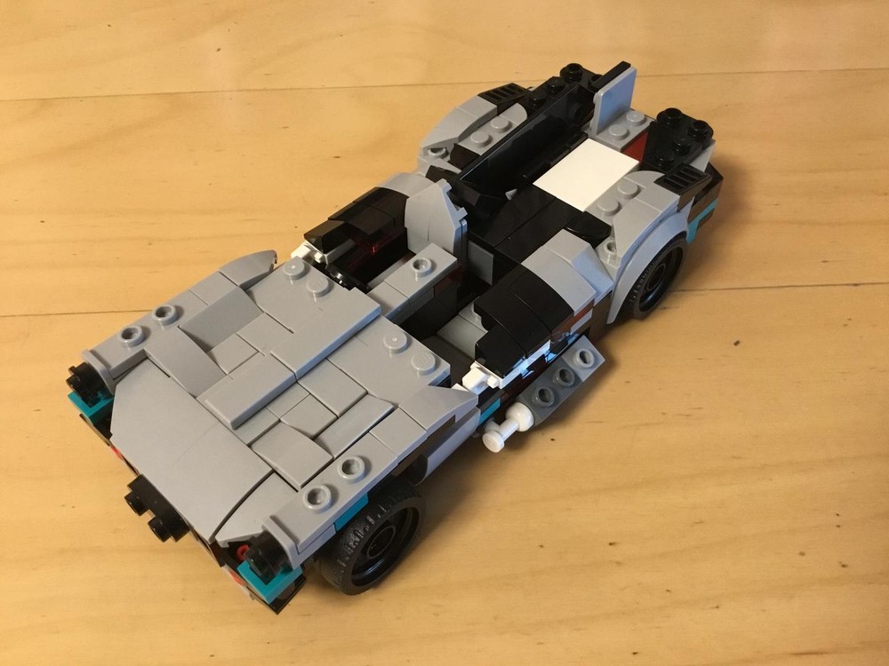 Lego 76909-s2 Jaguar D-type (2-seater)