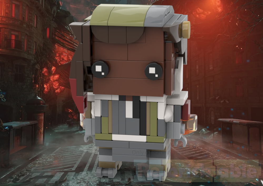 Lego Quincy BrickHead - Warframe
