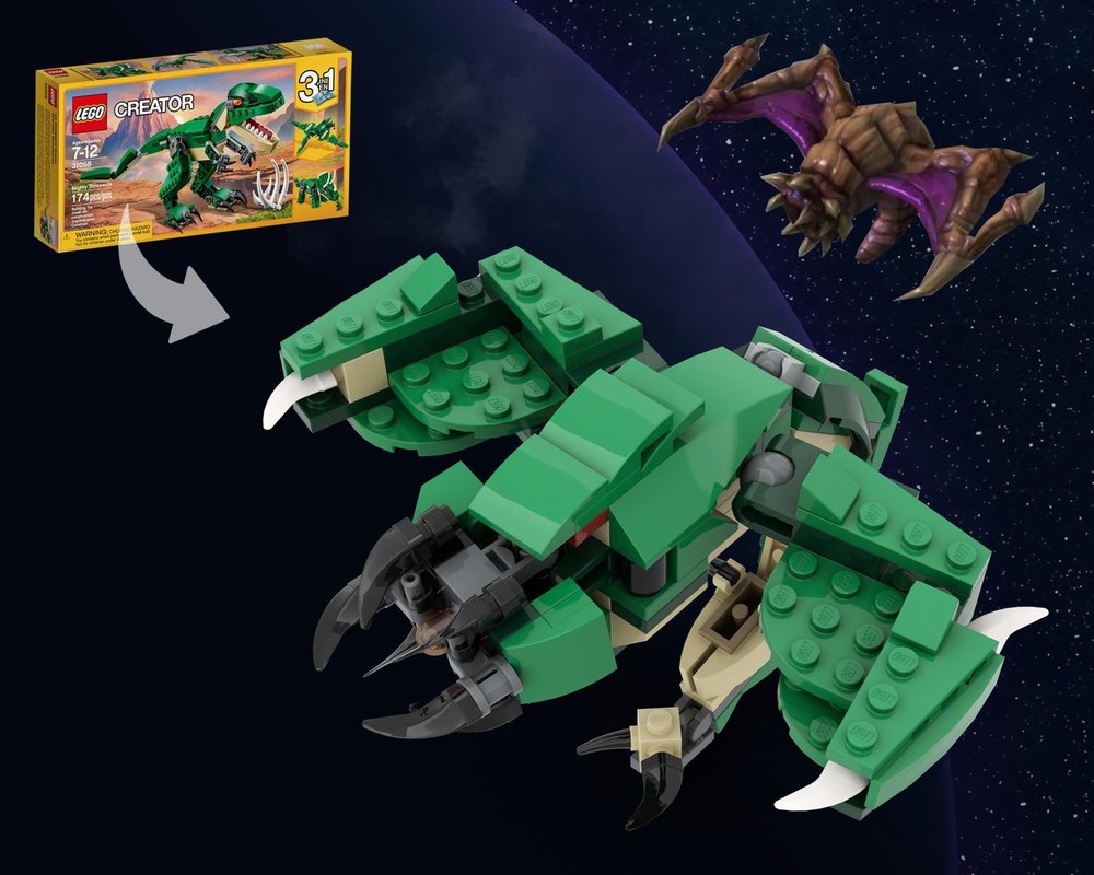 Lego Zerg Scourge (Starcraft)