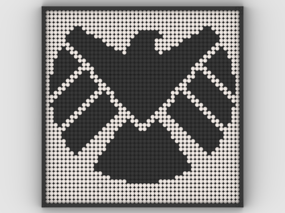Lego S.H.I.E.L.D. Eagle Mosaic