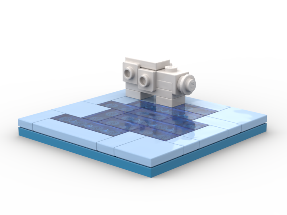 Lego Frozen Plot - Polar Bear