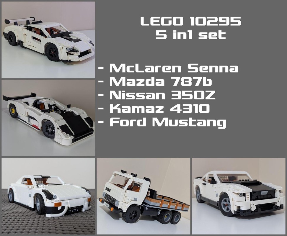 Lego 10295 5 in 1 set
