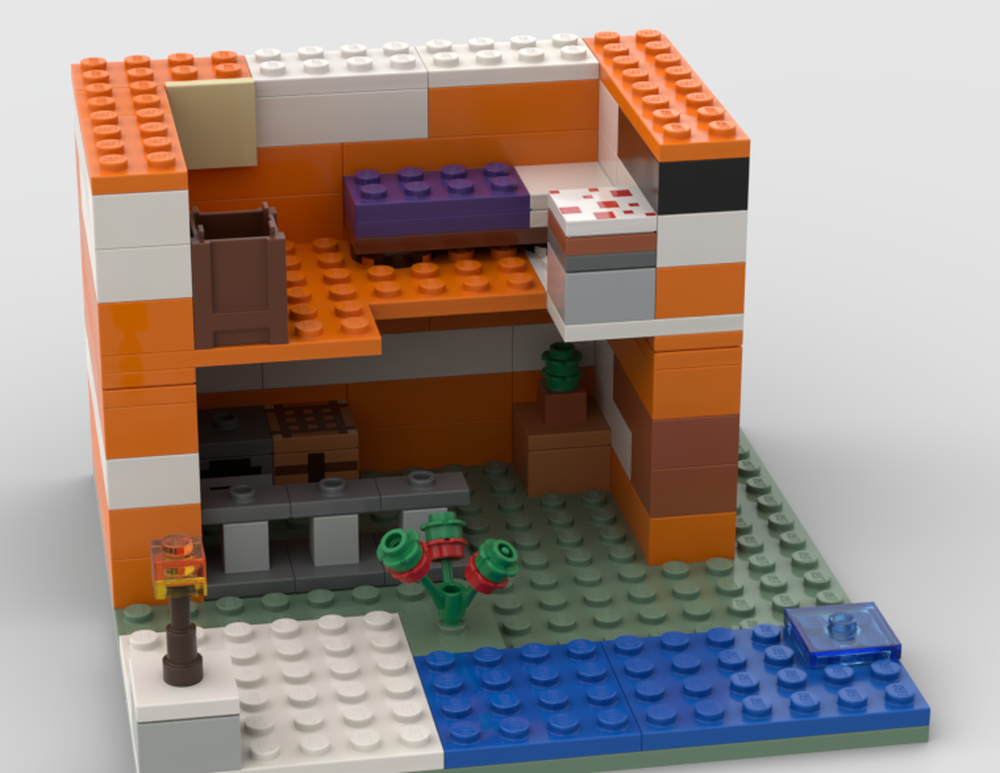 Lego 2 floor house