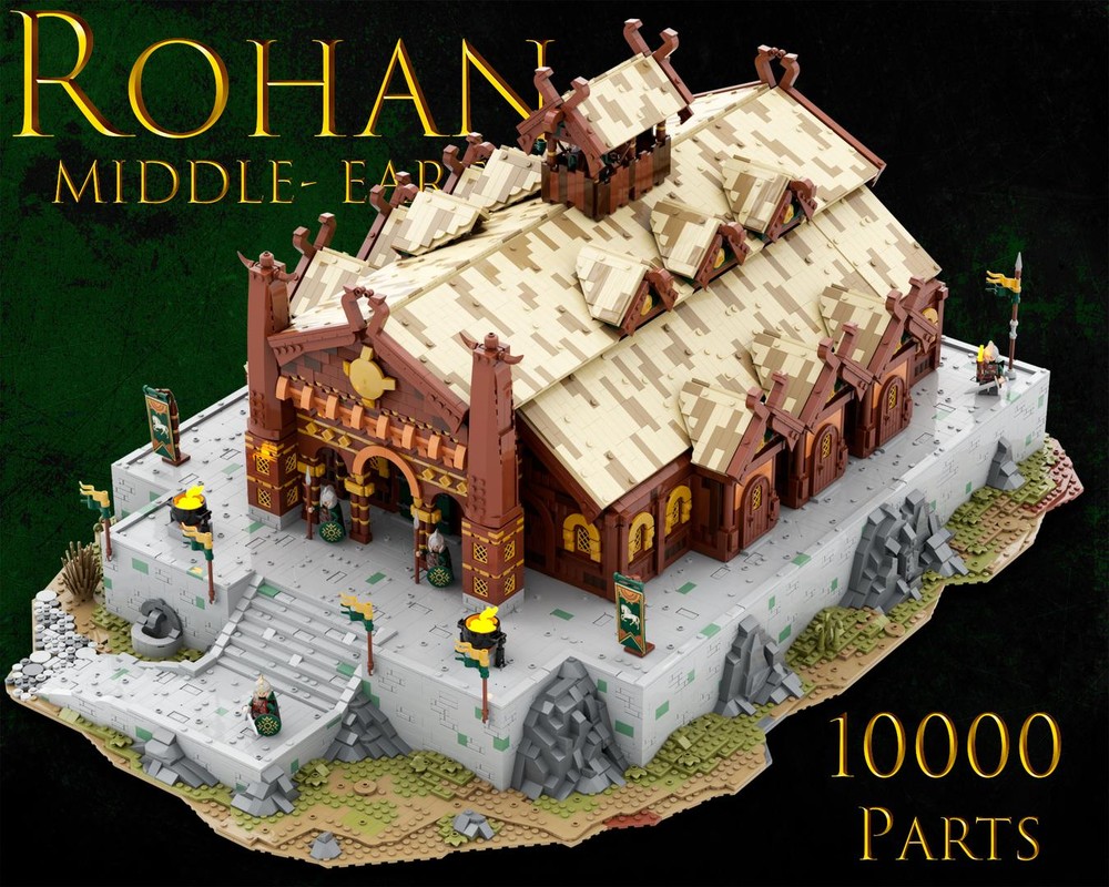 Lego UCS Meduseld Golden Hall of of Edoras