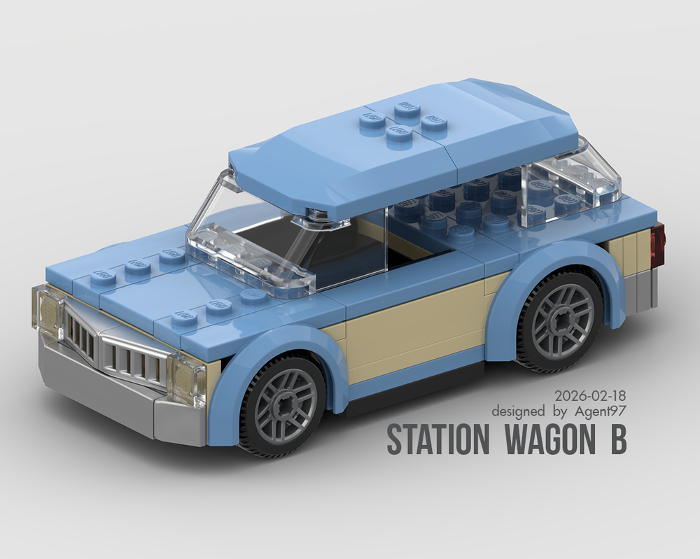 Lego Station Wagon B