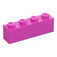 Lego Brick 1 x 4 / Dark Pink