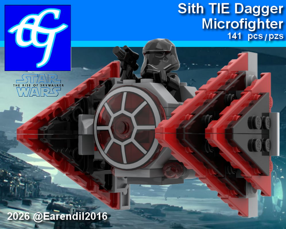 Lego TIE Dagger Microfighter