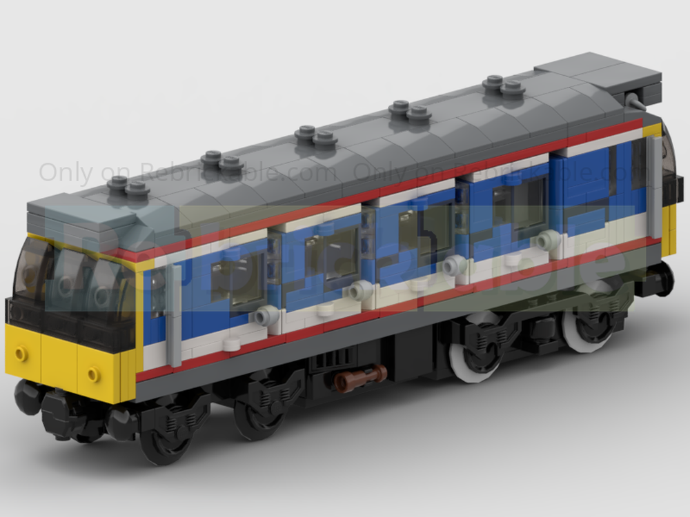 Lego Class 121 'Bubblecar' Diesel Railcar Train in Network Southeast Livery