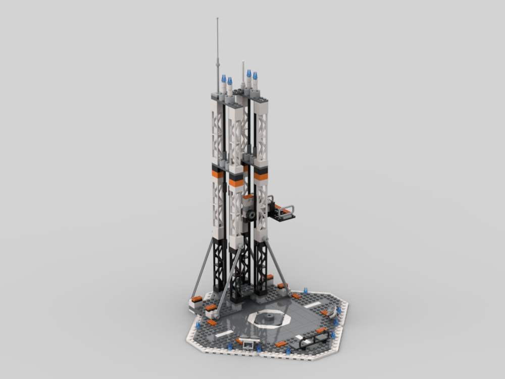 Lego Mars Mission - Eagle 01 Lauch Pad