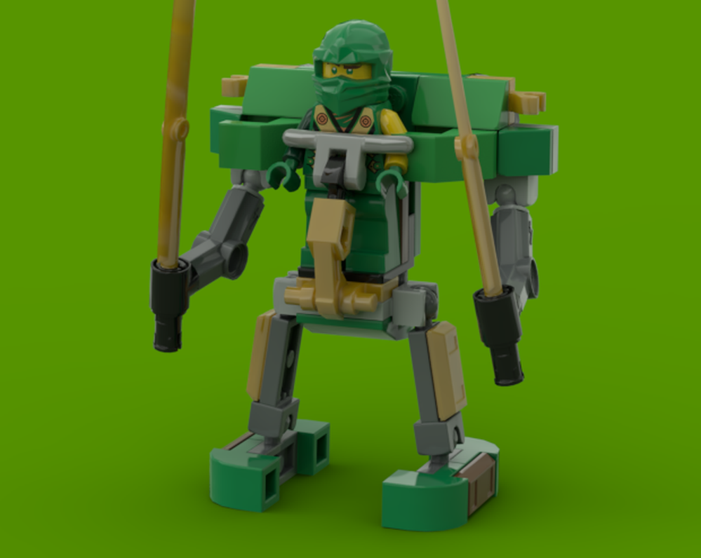 Lego lloyds fighter mech