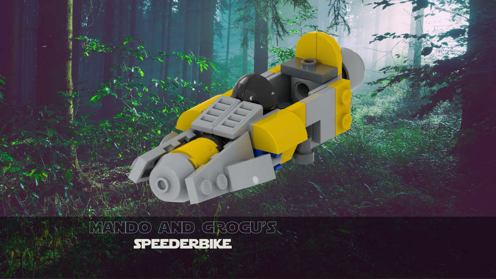Lego Mando & Grogu's speederbike - 30728 alternative