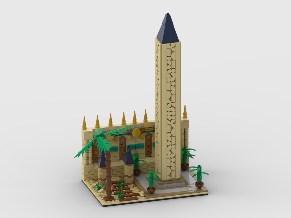 Lego Ancient Egypt Obelisk - Phone Holder