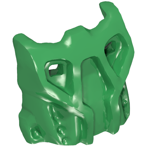 Lego Large Figure Mask Krana Su / Green