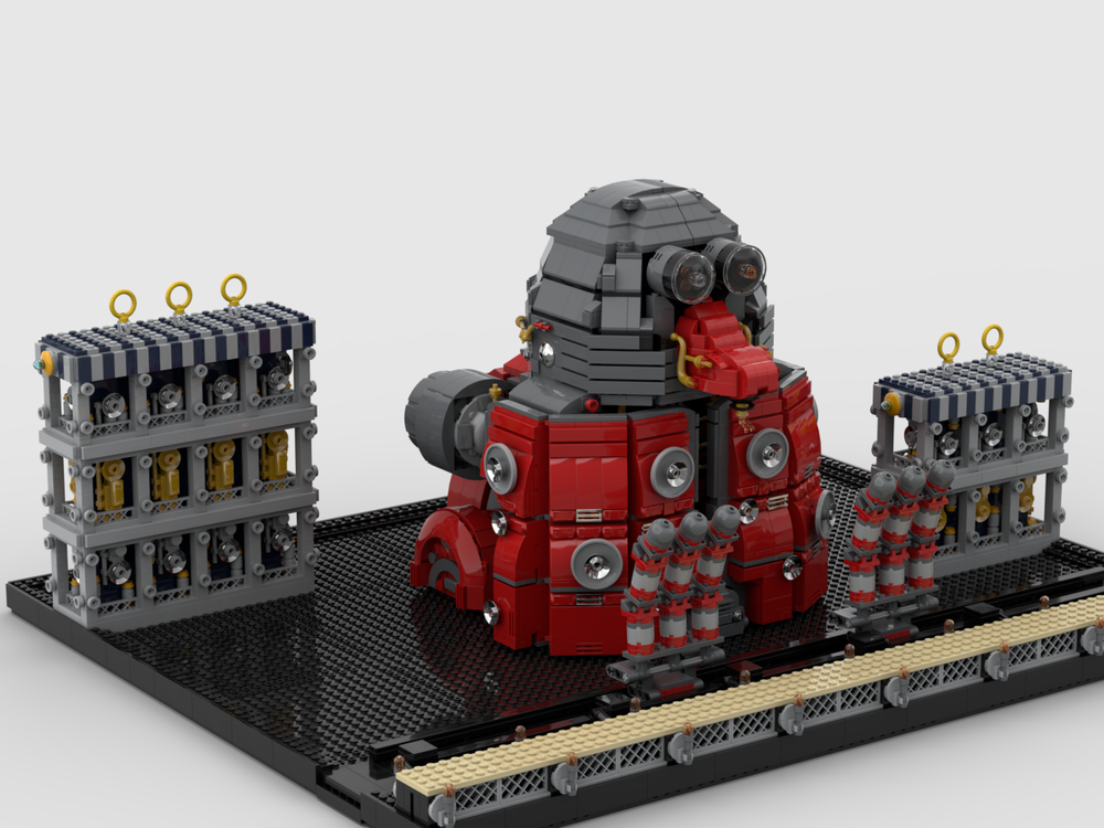 Lego Kyodai Eggman Robo (Sonic and Knuckles)