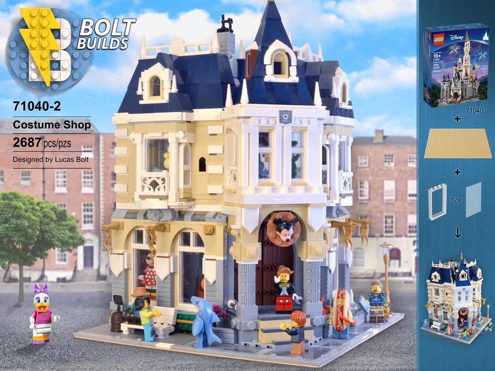 Lego The Costume Shop - Alternative to 71040