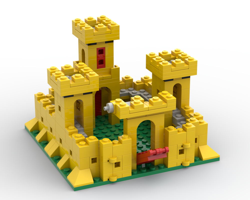 Lego Mini Yellow Castle