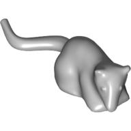 Lego Animal, Rodent, Rat / Mouse [Plain] / Light Bluish Gray