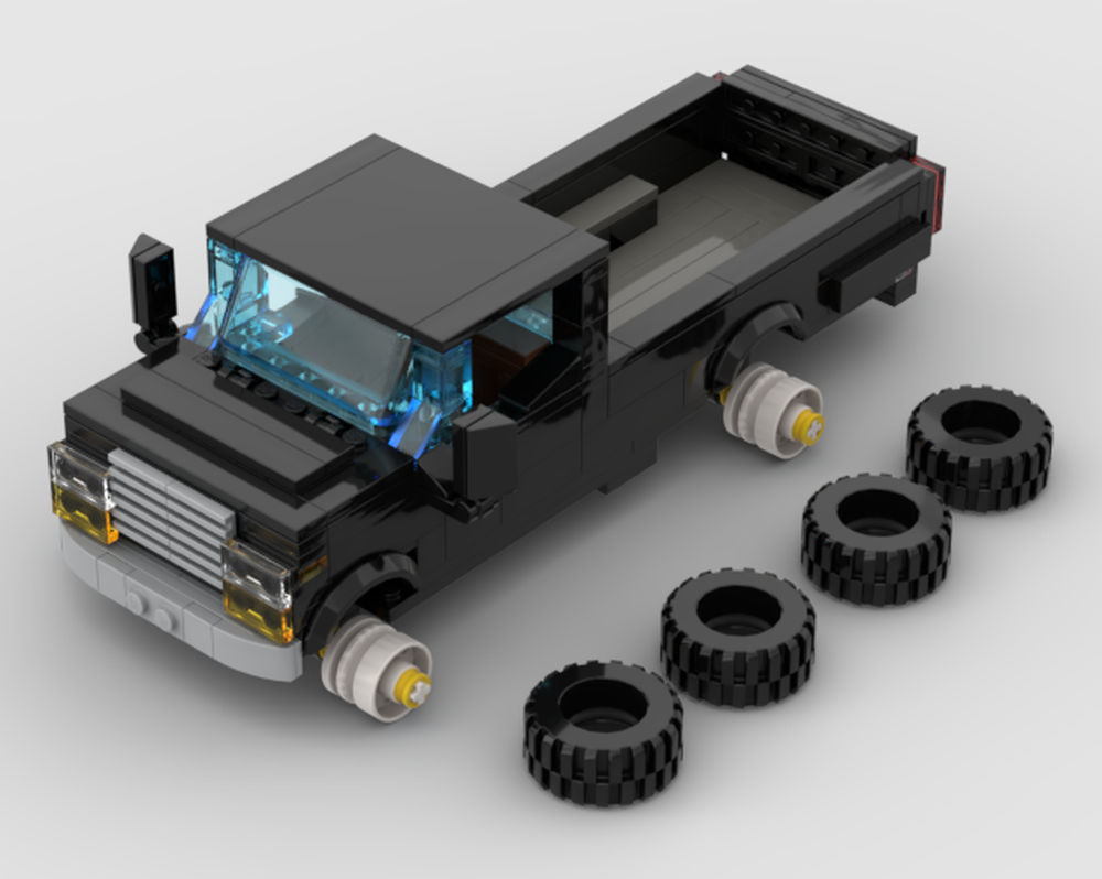 Lego 1980 Ford F-250 Base Model Edition