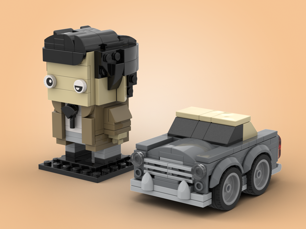 Lego Columbo + Peugeot 403