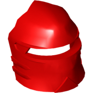 Lego Large Figure Mask / Visor, Santis / Red