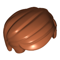 Lego Hair Combed Sideways with Short Sideburns [Plain]