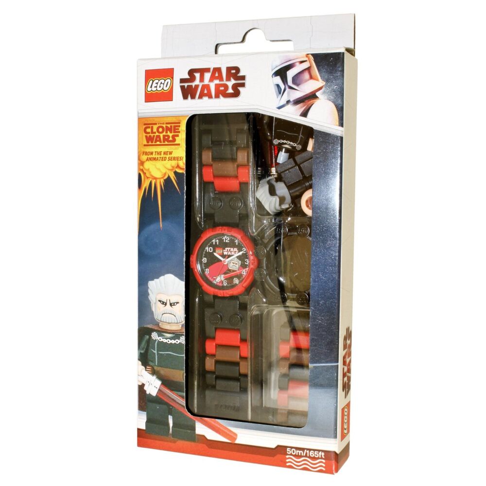 Lego Count Dooku Minifigure Link Watch