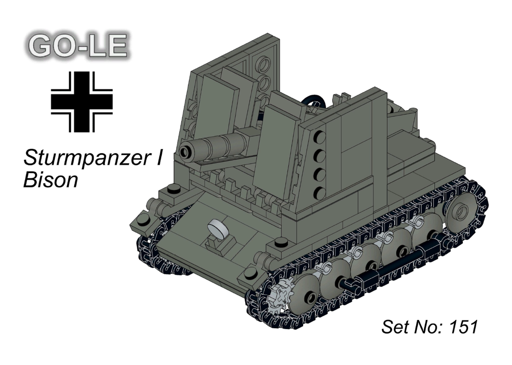 Lego Sturmpanzer 1 bison