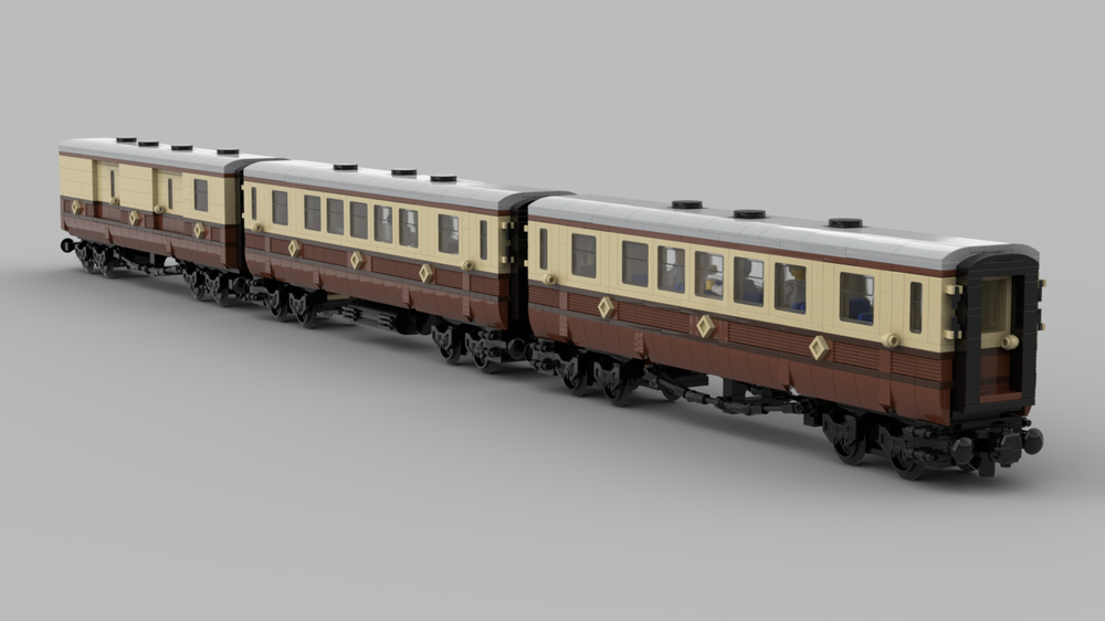 Lego Emerald Night Carriages - Large Size