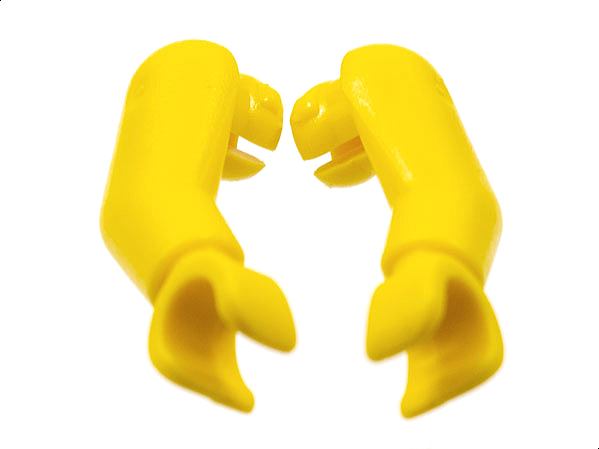 Lego Arm/Hand, (Matching Left and Right) Pair - from NBA