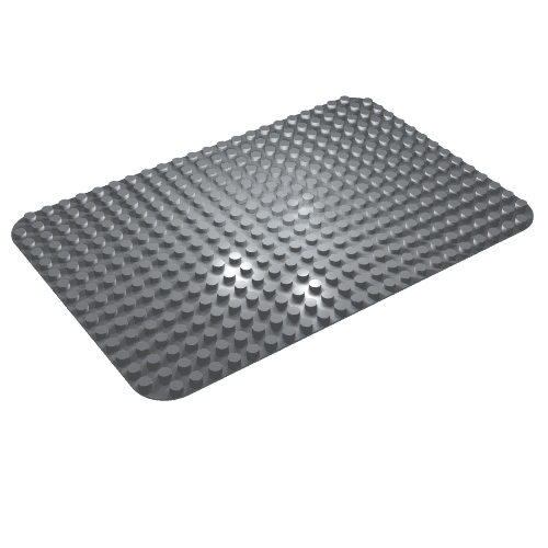 Lego Duplo Baseplate 16 x 24 / Light Bluish Gray