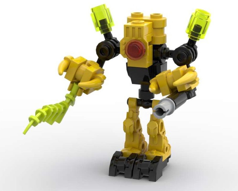 Lego Meltdown Minifig-Scale