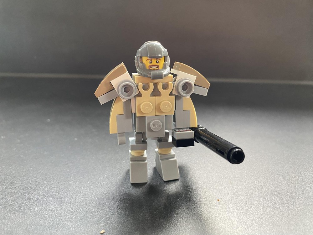 Lego Soldier in combat gear