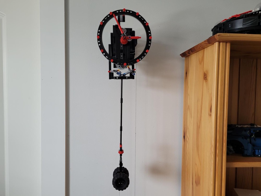 Lego 28 Hour Pendulum Clock