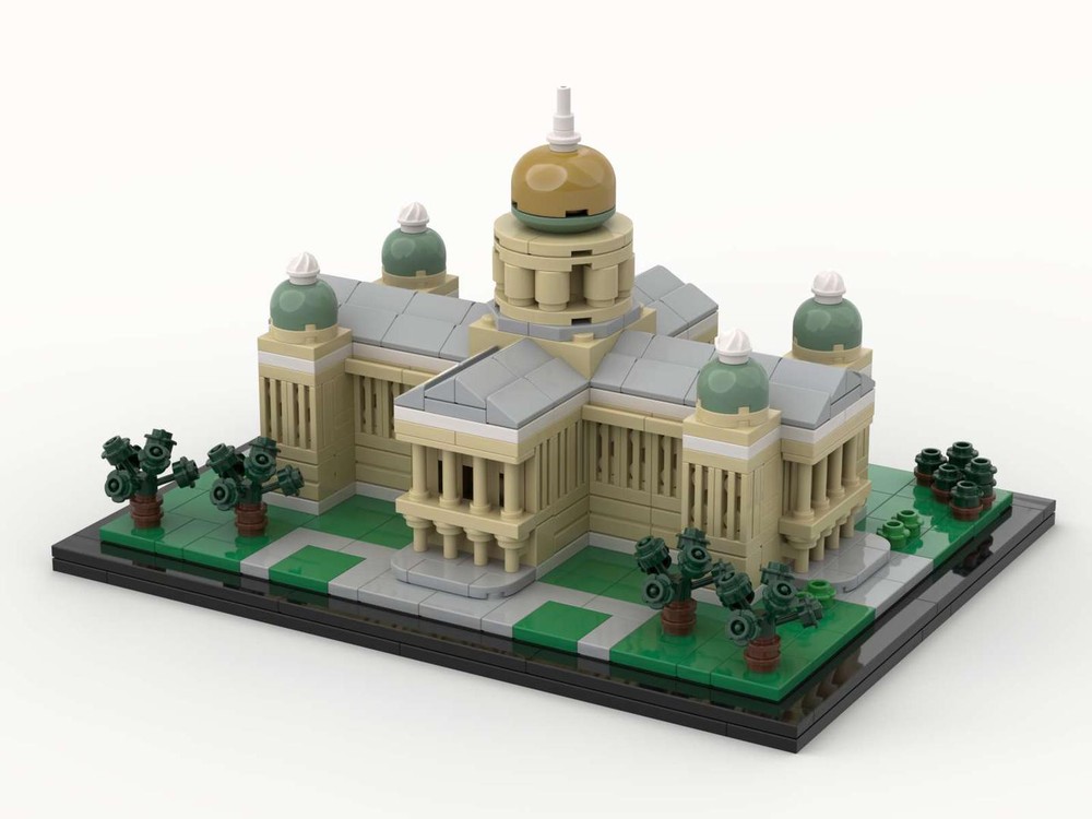Lego Iowa State Capitol - Des Moines, Iowa