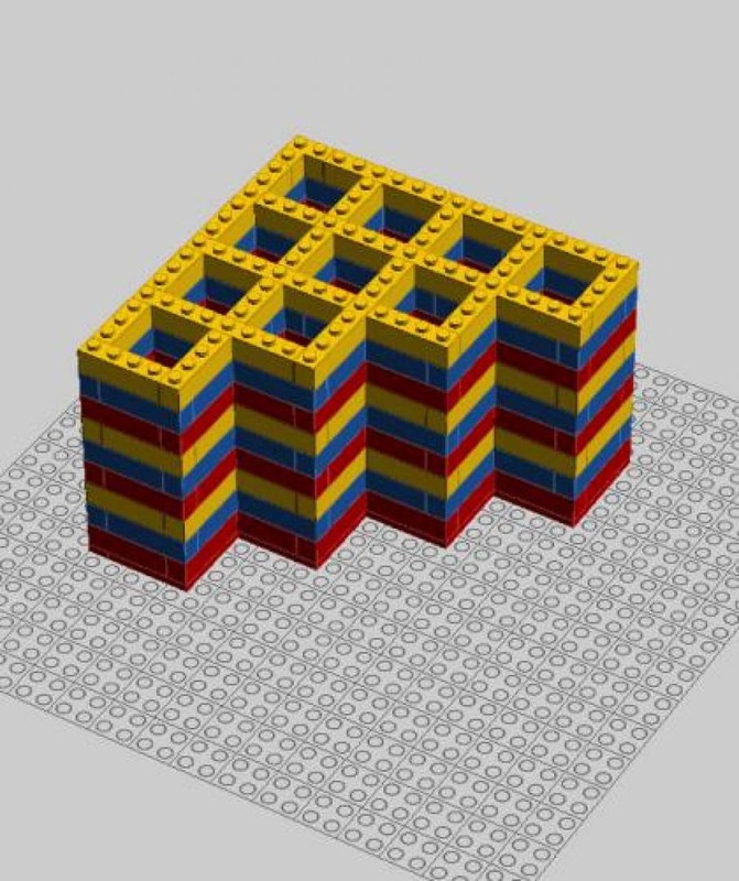 Lego 10 Toothbrush Holder