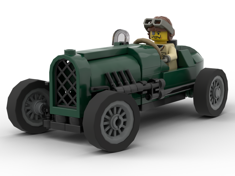Lego Vintage British Racecar