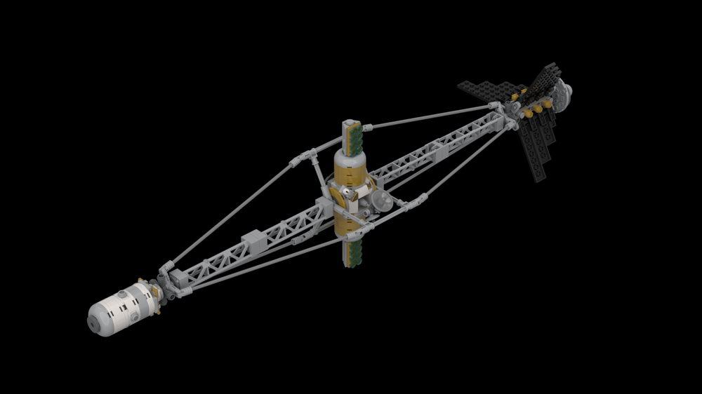 Lego Nuclear Electric Mars Transfer Vehicle