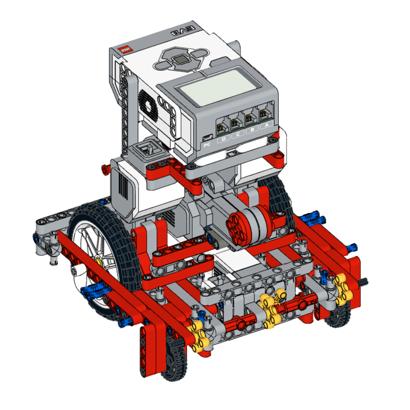 Lego FLL solving robot prototype 2