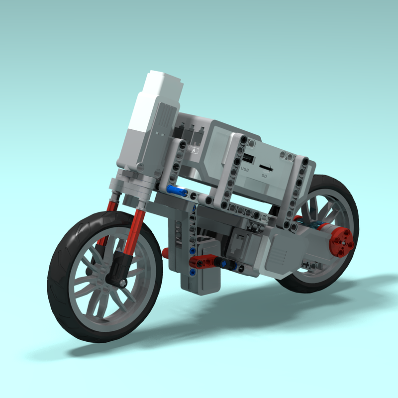 Lego EV3 Motorbike (PID Controller)